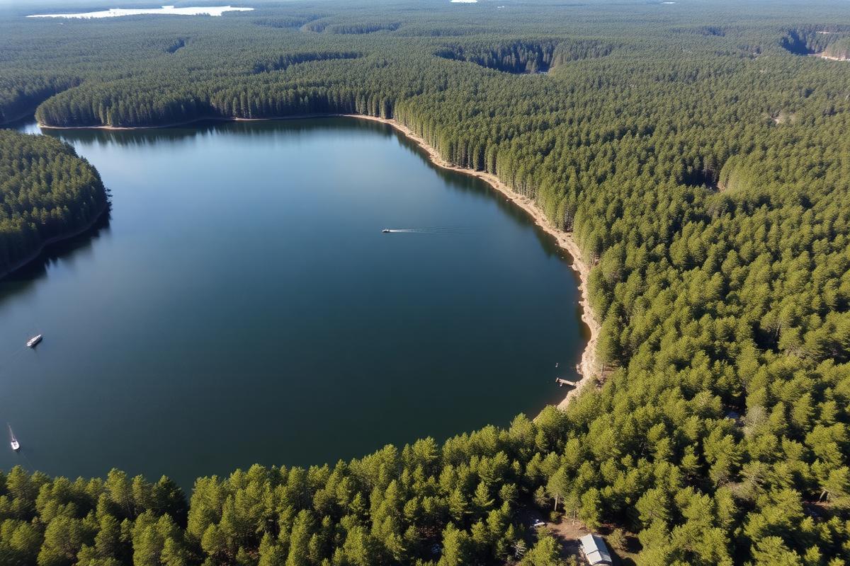 Jordan Lake in North Carolina